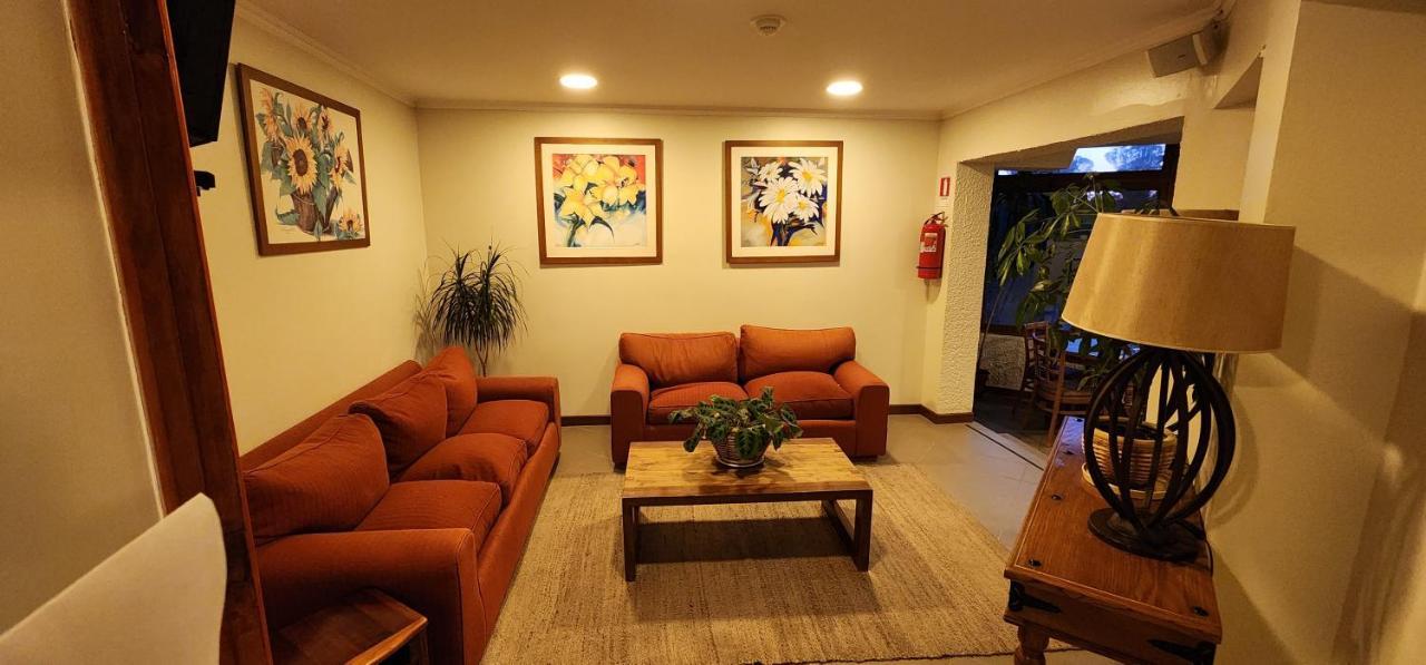 Los Ángeles Hotel Y Cabanas Las Mellizas - Caja Los Andes מראה חיצוני תמונה